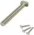 SCHMIDT Systemprofile Hammerkopfschraube M8x60 Nut 8, 100 Stück (127370)