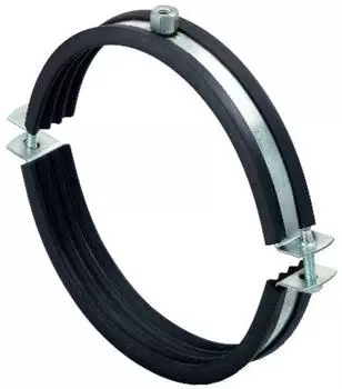 Fischer L&uuml;ftungsrohrschelle LGS 1250 mit Schalld&auml;mmeinlage M8/M10 (024647)
