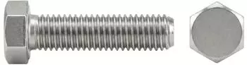 Reyher Sechskantschraube DIN 933 Vollgewinde M10x45 Messing