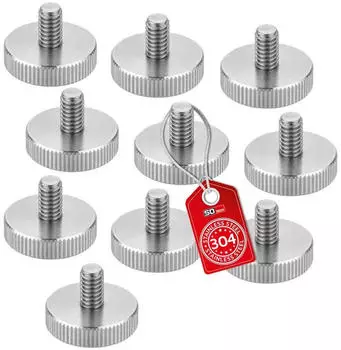 Sotech R&auml;ndelschrauben M6 12mm Edelstahl V2A flach (DIN 653)
