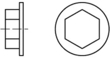 Reyher Zierkappen f&uuml;r Fassadenschrauben SW 3/8, Kunststoff, rotbraun, 200 St&uuml;ck (088008806000000000)