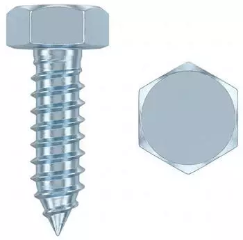 Reyher Sechskant-Blechschraube ISO 1479-C, Stahl galv. verzinkt, 5,5x45mm, 250 St&uuml;ck