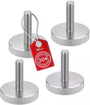 Sotech R&auml;ndelschrauben M8 40mm Edelstahl V2A flache Form (DIN 653)