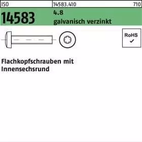 Reyher Flachkopfschraube ISO 14583 ISR M4x25 4.8 galv. verz. 200 St.