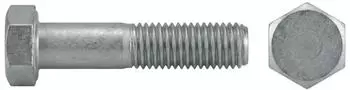 BUMAX Sechskant-Schaftschraube M14x140 Stahl 8.8 galvanisch verzinkt (ISO 4014)