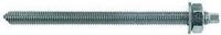 Ankerstange R 88534 Mutter/Scheibe RG M20x500 Stahl galv.verz. 10St. FISCHER
