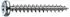 Spax Universalschraube WIROX A9J 4CUT T-STAR plus T30 (Halbrundkopf)