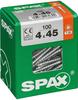 SPAX 4191010400457, SPAX Universalschraube, Teilgewinde, Senkkopf, T-STAR plus...