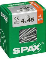 SPAX 4191010400457, SPAX Universalschraube, Teilgewinde, Senkkopf, T-STAR plus...