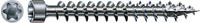 SPAX Holzbauschrauben T30 Zylinderkopf WIROX 1211010601405 6 mm x 140 mm 100 St.