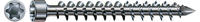 Spax Holzbauschraube Zylinderkopf 8mm T-STAR plus Vollgewinde - Stahl Wirox-Silber -