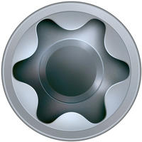 SPAX Holzbauschraube ZK T-STAR plus Vollgewinde - Stahl Wirox-silber - 6.0x160 mm