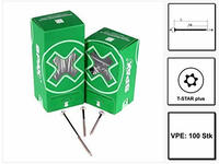 SPAX Holzbauschraube Tellerkopf 6 mm T-STAR plus Teilgewinde - Stahl Wirox-Silber -