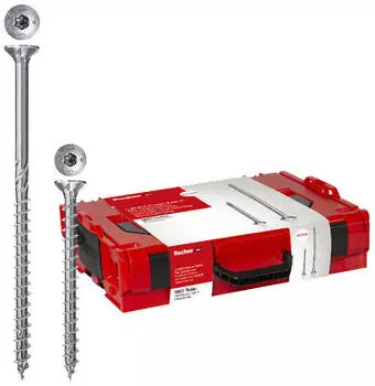 Fischer Power Fast II L-Boxx 102 Montagekoffer 1800 St. (558739)