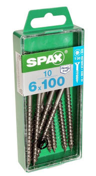 Spax International Spax Torx 6x100 TX30 Edelstahl 10 Stk. (4197000601002)