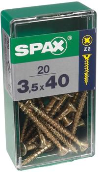 Spax Schrauben-Sortimentskasten PZ Yellox 199 tlg. (763031928) ab 15,32 €