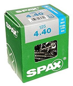 Spax aus A2 Edelstahl rostfrei TRX 4x40 L (4197000400407)