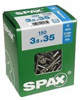 Spax International Spax aus A2 Edelstahl rostfrei TRX 3,5x35 L (4197000350357)