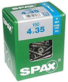 Spax aus A2 Edelstahl rostfrei TRX 4x35 L (4197000400357)