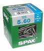 Spax 4197000500606, Spax Universalschrauben 5.0 x 60 mm TX 20 - 125 Stk.