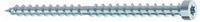 HECO Topix plus CC Holzbauschrauben Zylinderkopf T-Drive - Stahl verzinkt-blau - 6,5