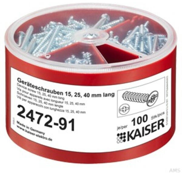 Kaiser Elektro 2472-91 Geräteschrauben-Box