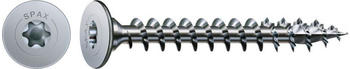 Spax Flachrückwandkopf für Rückwände 3,5 x 30 mm 25 Stück Vollgewinde Rückwandkopf T-STAR plus 4CUT WIROX (4151010350301)