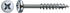 Spax Universalschraube 5 x 50 mm 6 Stück Teilgewinde Halbrundkopf Kreuzschlitz Z2 4CUT WIROX (4231010500501)