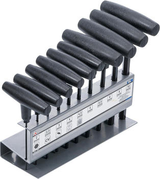 BGS Do it yourself Schraubendreher-Satz mit T-Griff Innensechskant 2 - 10 mm