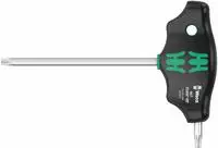 Wera T-Griff-Schraubendreher T25 x 100 mm Haltefunktion und Seitenabtrieb -