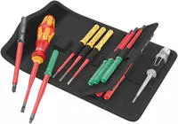 Wera Wechselklingen-Satz Kraftform Kompakt VDEslim 16-teilig - 05006608001