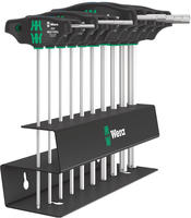 Wera 05023454001, Wera 454/10 HF Set Imperial 2 Quergriff-Schraubendreher + Rack,