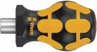 Wera 809/1 ESD Stubby Bits-Handhalter, mit Sprengring, 1/4" x 54 mm