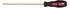 KS Tools BERYLLIUMplus Schraubendreher parallele Klinge Schlitz 4x150mm (962.0921)