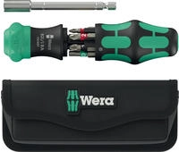 Wera Ratschen-Magazinhalter KK 28 RA-R in Tasche Toolfinder 6-teilig -...