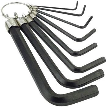 Mannesmann Innensechskant Winkelschraubendreher-Set 2-10 mm 8-teilig (M 180-10 CV)