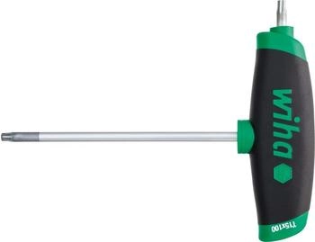 Wiha Torx-Schraubendreher mit Quergriff T30 x 150mm mit Seitenabtrieb (45451)