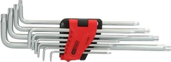 KS Tools Torx-Winkelstiftschl&uuml;ssel-Satz, extra lang, 10-teilig (151.4860)