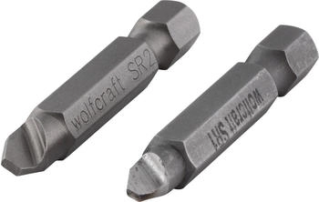 Wolfcraft Schraubenausdreher-Set f&uuml;r Schrauben mit defektem Antriebsprofil, 2-tlg. SR 1 / SR 2 (2982000)