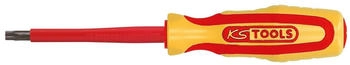 KS Tools Schraubendreher mit Schutzisolierung für Innen-Torx-Schrauben, T6 (117.2236)