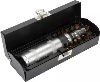 Yato Schlagschrauber-Bit-Sortiment 15-tlg, 1/2", Kreuz/Schlitz/HEX (YT-28015)