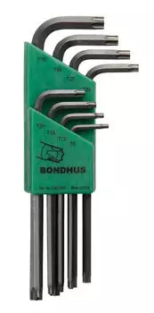 Bondhus Torx Winkelschl&uuml;ssel-Set T9-T40, 8-teilig (31834)
