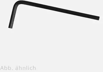 REYHER Winkelschraubendreher Innen-6kt SW1,3 Stahl verg&uuml;tet, 100St. (ISO 2936)