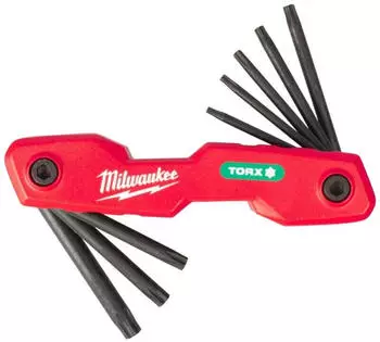 Milwaukee Faltbarer Torx-Schlüsselsatz, 8-teilig (4932480979)