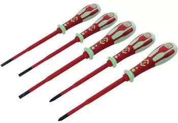 C.K Magma DextroVDE Slim GLO Schraubenzieher-Set 5-tlg. PZ/SL 1000V (T49283PD)