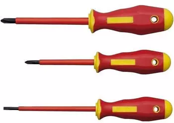 Klauke VDE-Schraubendreher-Set 3-teilig Schlitz/Philips (KL391IS)
