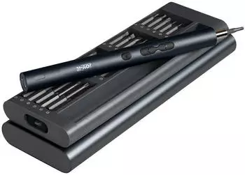 Joy-IT WE-0002 Werkzeugset Akku-Multi-Tool magnetisch, 62-teilig im Koffer (WE-0002)