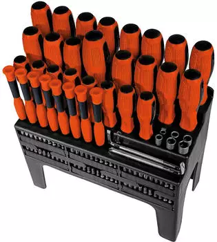 Mannesmann Schraubendreher- und Bit-Set, 100-teilig (M11426)