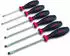 Cimco Schlitz-Schraubendreher-Set 6-teilig, 2K-Griff (117101)