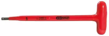 KS Tools T-Griff-Innensechskant-Stiftschl&uuml;ssel mit Schutzisolierung 10x250mm (117.1689)